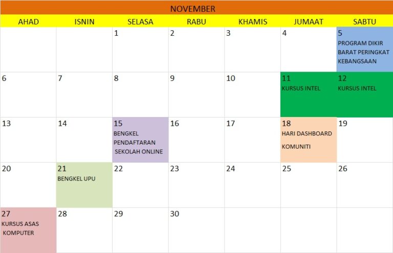 NOVEMBER